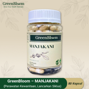 GreenBloom Manjakani - Perawatan Kewanitaan, Keputihan, Mengencangkan Organ Intim | Obat Jamu Kapsul
