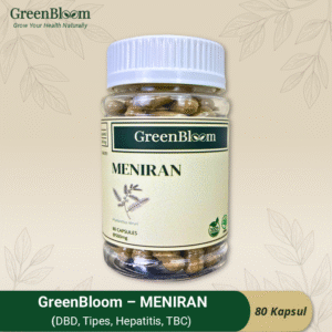 GreenBloom Meniran - DBD, Tipes, Hepatitis, TBC, Imunitas, Liver, Batu Ginjal | Obat Jamu Kapsul